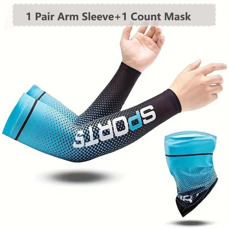 UV Resistant Arm Cooling Sleeve Sports Running Fishing Cycling Keep Cool Protect Sun
