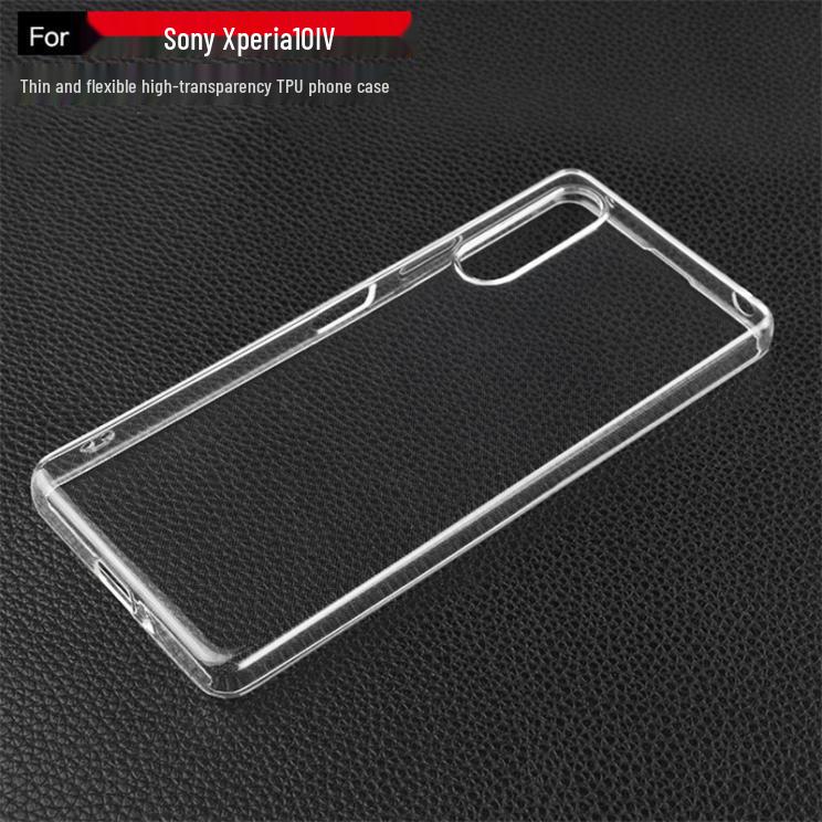 Transparent TPU Soft Shell Case for Sony Xperia 10V/10III