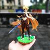 Genshin Impact Aether Lumine Barbara Anime Figure Beauty Girl Manga Statue Pvc Action Figurine Collectible Model Toys Doll 20cm