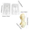 3D Engel Gebet Silikon Kerzenform Epoxid DIY Töpferton Gips Werkzeug Schokoladenform Küche Kuchen Backen Dekoration Form