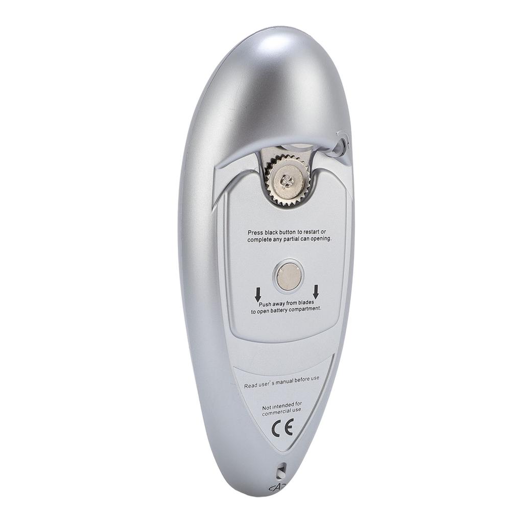 Elektrický otvírák na konzervy Jednodotykový na baterie Nerezový Automatický otvírák na konzervy