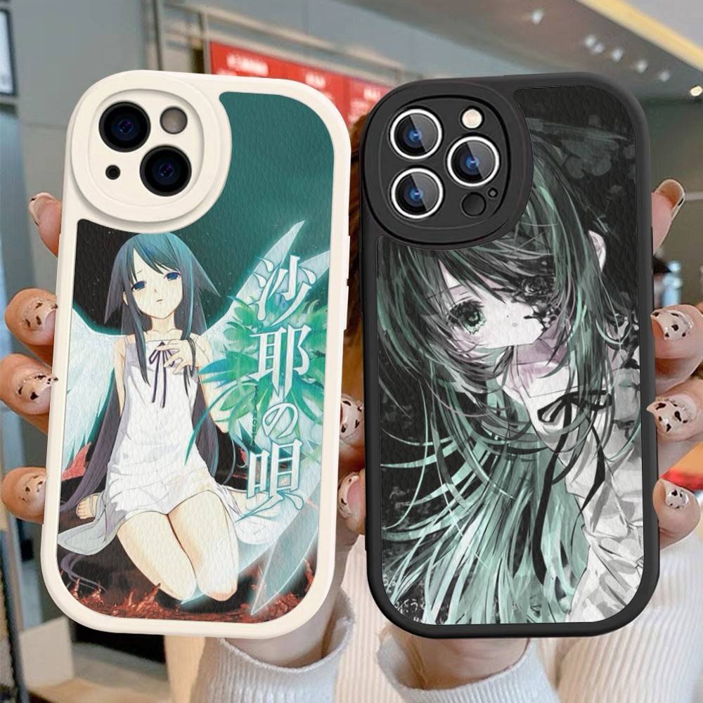 The Song Of Saya Horror Game Phone Cover For IPhone 11 12 13 14 15 16 Pro Max Mini Plus Soft Leather Case