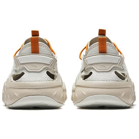 Anta Explore River Fabric Synthetic Leather Trendy Fashion Non-Slip Breathable Lightweight Creek Shoes Men Shoes Fog-Gray 912626656-3