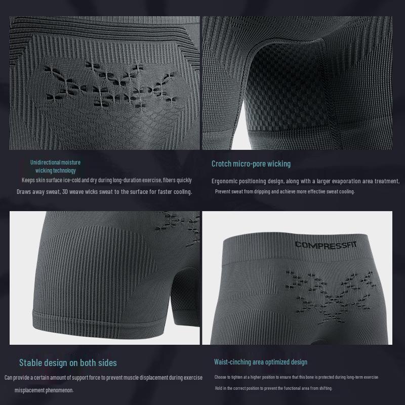 Pantaloni scurți de ciclism respirabili cu uscare rapidă pentru ciclism montan și rutier, yoga, fitness, modelator de corp NK01