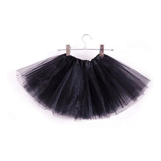 Dětská Dívčí Roztomilá Nadýchaná Tylová Spodnička Tutu Sukně Baletní Taneční Kostým