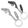 Trendy European & American Pistol Bullet Keychain Pendant - Fashionable Car Gift