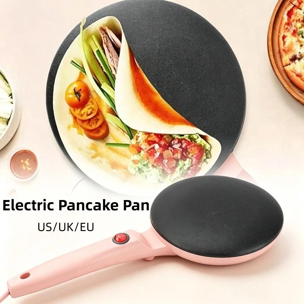 Macchina per Crêpes con Impugnatura Ergonomica Funzionamento Semplice Macchina per Pancake Facile da Usare Padella per Crêpes Uso Domestico