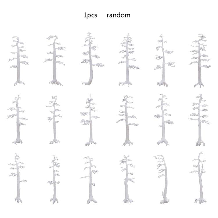 Lifelike Tree Model 3D Stereoscopic Tree Resin Tree Model for Home DIY Handmade 4cm