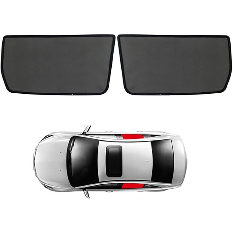 Car Window Shade for Kids Side Window Sun Shade for XC40 2018-2023 Magnetic Curtain Sun UV Protection Covers for Baby Sleeping Auto