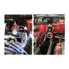 OSIAS New 100xkPA 160PSI Aluminum Adjustable Autos Fuel Pressure Regulator With Gauge+AN6 Fuel Line Hose+Fittings End Kit
