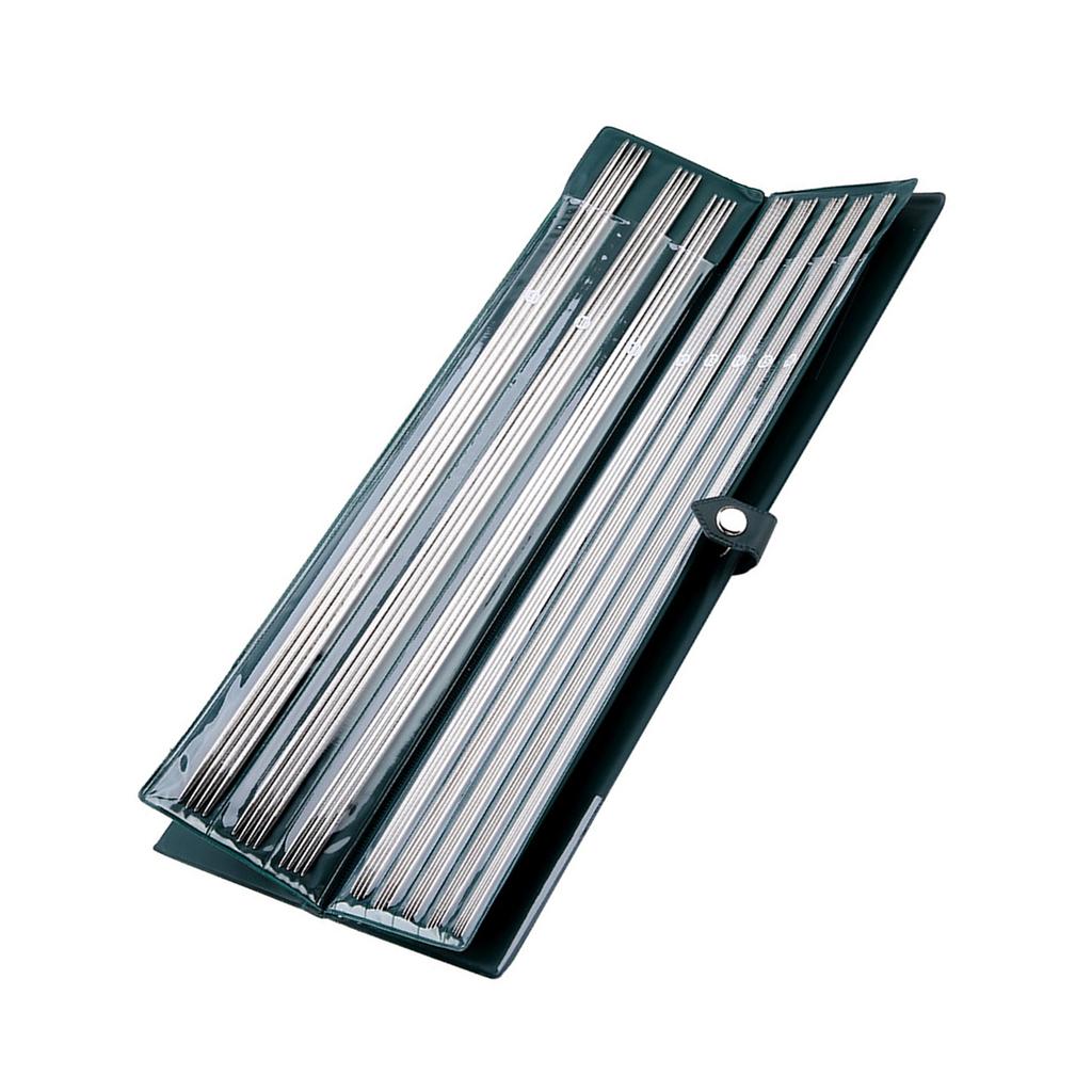 44 Stück 25cm 36cm Mehrgrößen Gerade Stricknadel Handarbeit Pullover Stricknadel Set(36 cm)