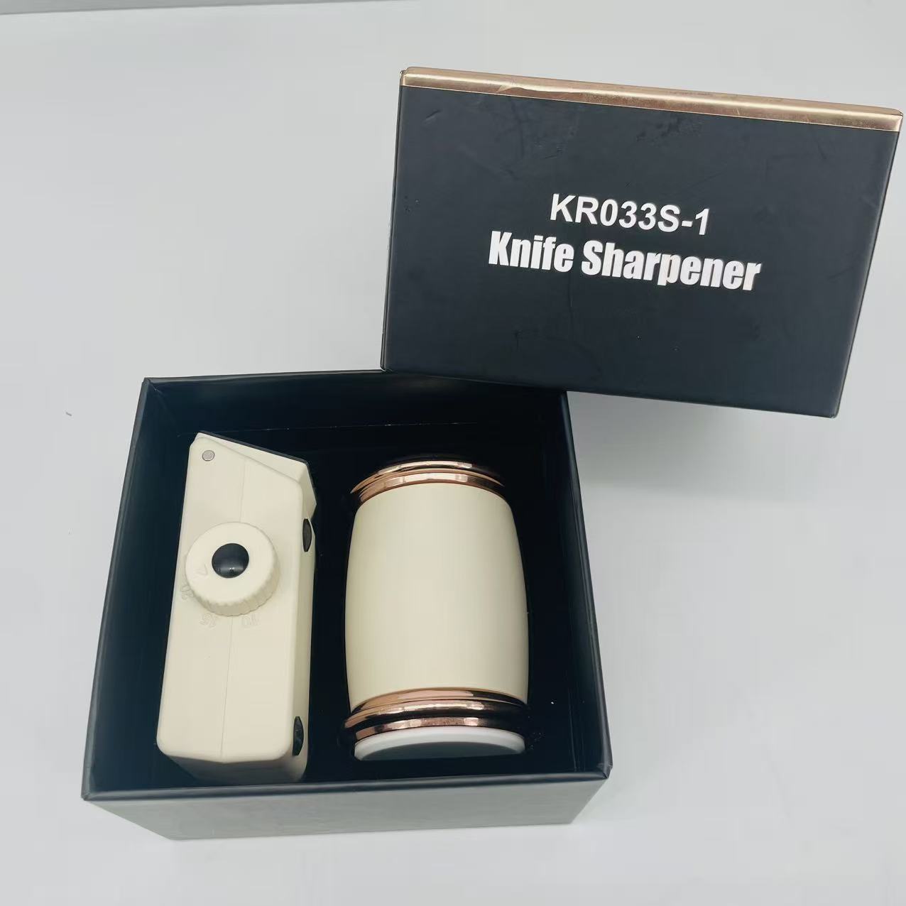 

Professional Rolling Knife Sharpener Kit 10°- 30° Adjustable Angle Polishing Kitchen Sharpening System Ceramic 6000# Diamond400# L золотой