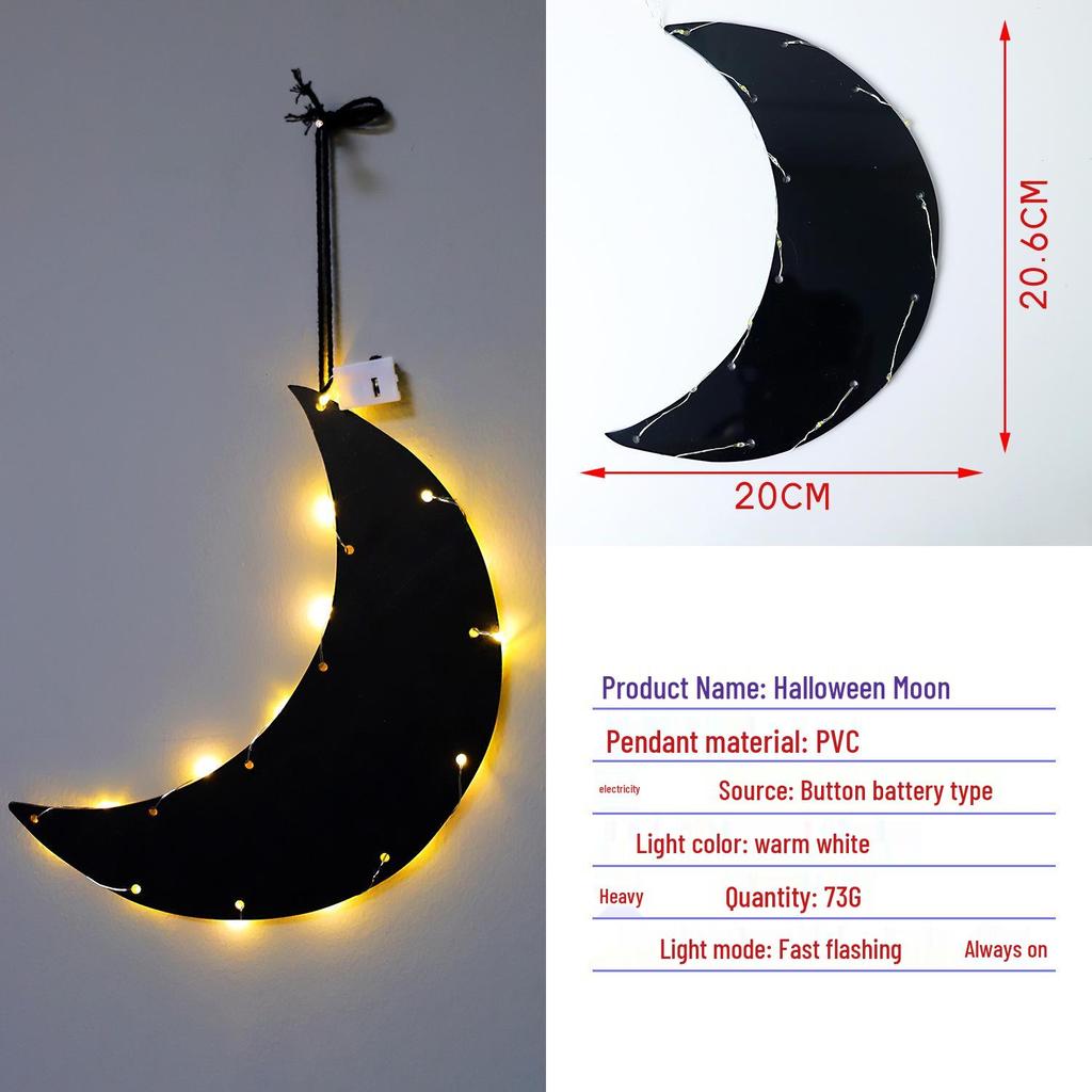 Cross-Border Halloween Ghost Pumpkin LED String Lights - Spooky Festival Decor for Parties