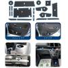 RUIYA Rubber Mats for Daihatsu Mira Door Pocket Console Storage Box Interior Car Noise Reduction eS (2nd Generation) LA350S/360S, Mats, Mats,