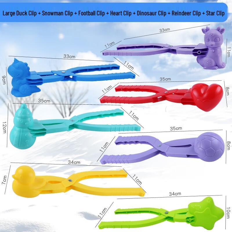 Children s Snowball Maker Clips