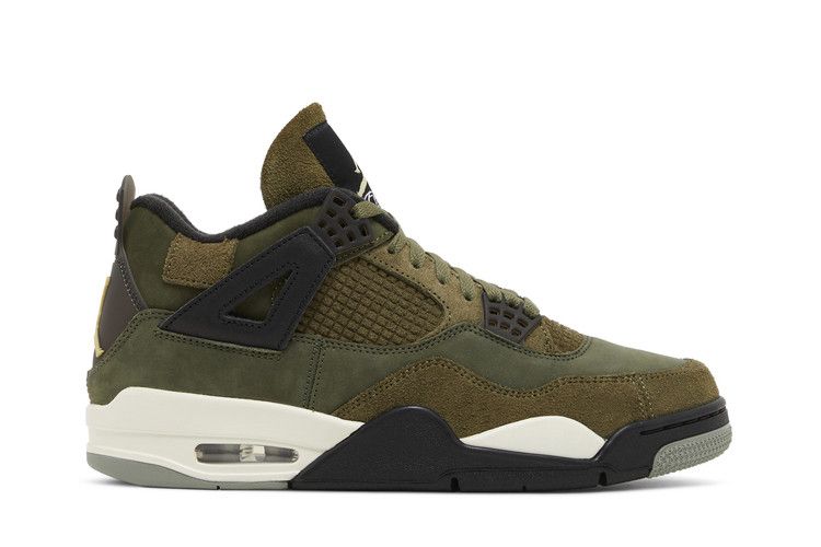 Men's Sneakers Jordan 4 Retro SE Craft Medium Olive Medium Olive/Pale Vanilla/Khaki/Black/Sail