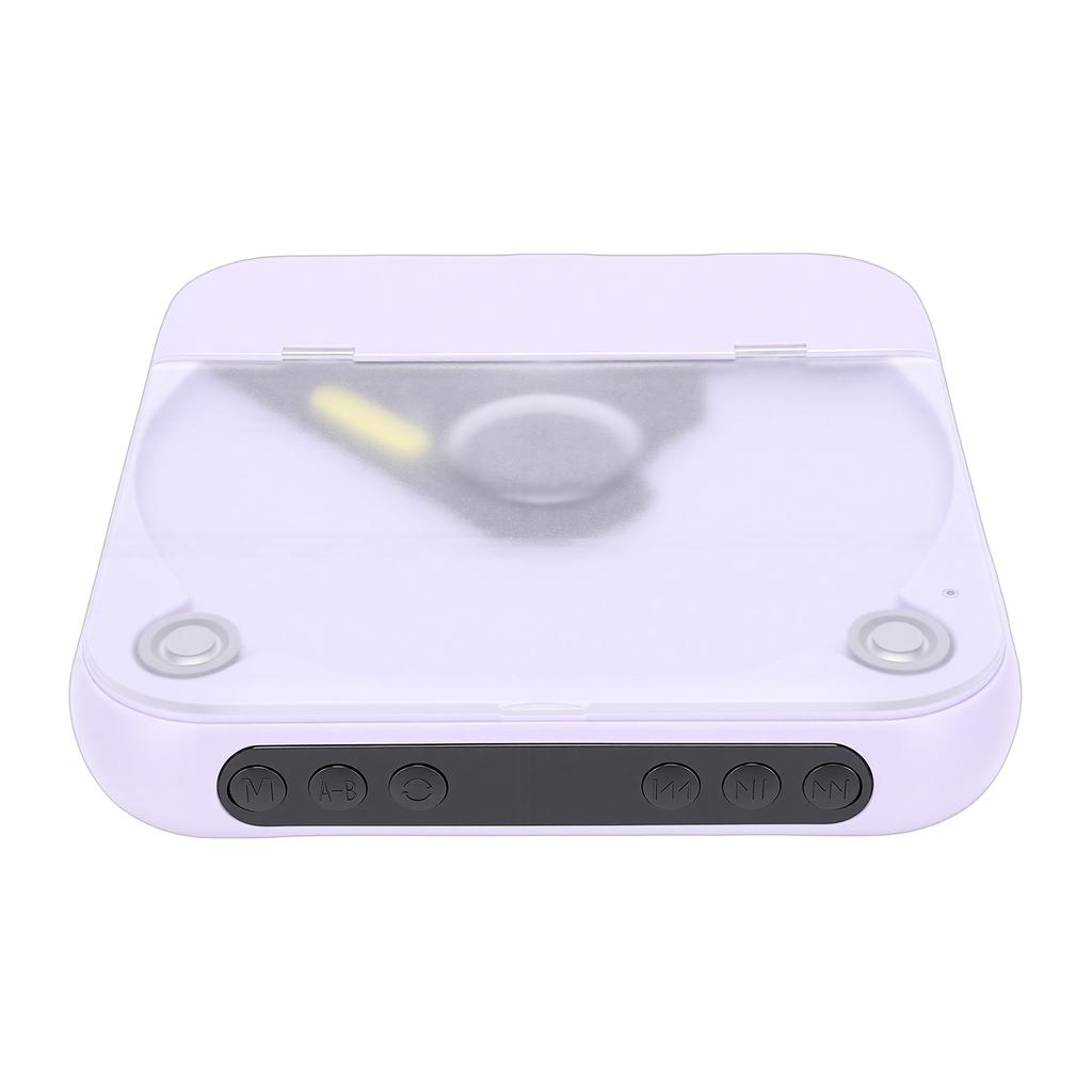 Portable CD Player Bluetooth 5.3 MP3 Dual Stereo Speaker Desktop CD Music Player with Headphone for Home Car