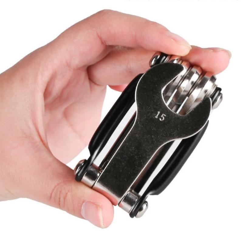 Mechanical Repair Equipment Improvement Tool Set Camping Maintenance Gears for Easy Carrying and Efficient Bike Fixes