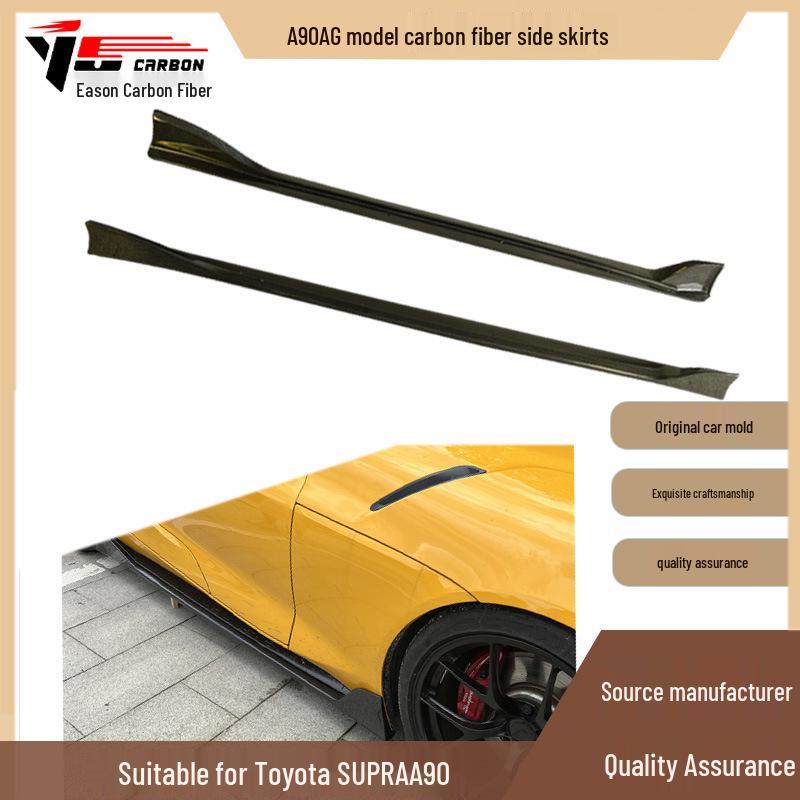 AG Style Carbon Fiber Side Skirts for 2019-IN Toyota Supra A90/A91