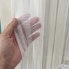 Embroidered Lace Sheer Door Curtain Breathable Mosquito Net Curtains  Tenement