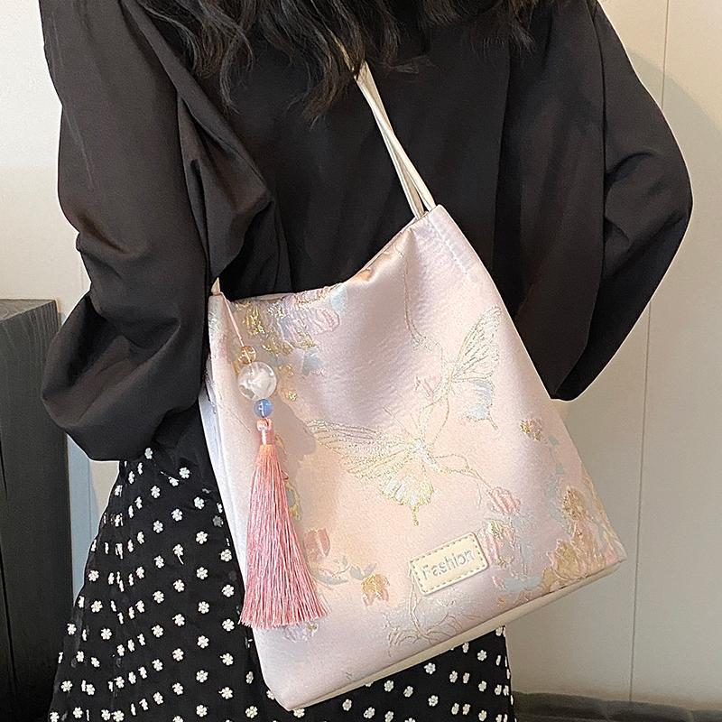 New Chinese Bag Women's Dayong 2025 New Summer Versatile Shoulder Bag High-end Women's Niche Bucket Bag