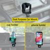 Dashboard Storage Tray Cup Holder Phone Bracket for Suzuki Jimny JB64 JB74 GL XL -2025 Center Console Car Mount Accessories