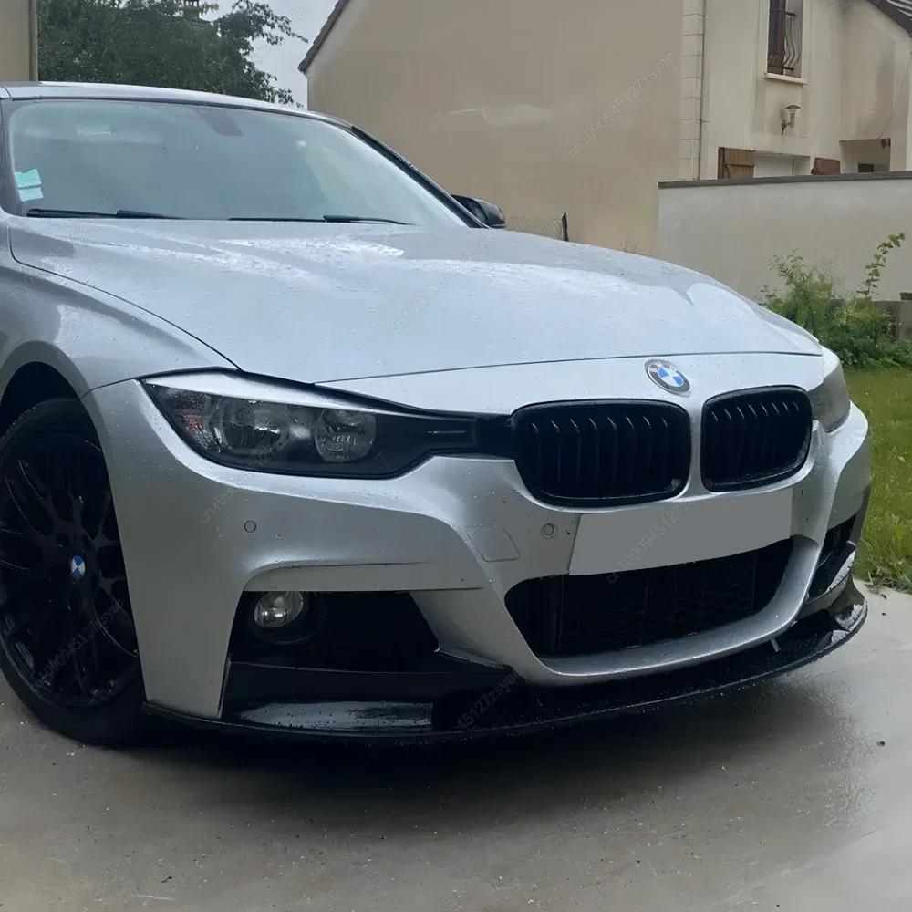 Front Bumper Lip Diffuser Splitter Spoiler For BMW 3 Series F30 F31 328i 330i 335i 340i 320d 330d M-Sport 2012-2018 ABS Tuning