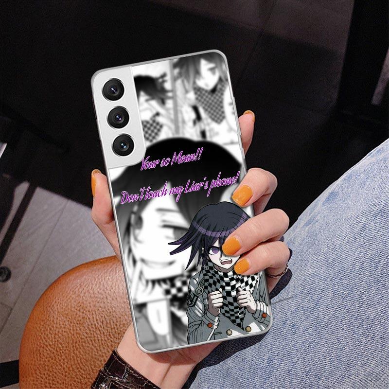 Danganronpa Kokichi Ouma Phone Case For Samsung Galaxy S24 S25 Edge S26 Ultra S23 S22 S21 Plus S20 FE + Personalized Print Cover