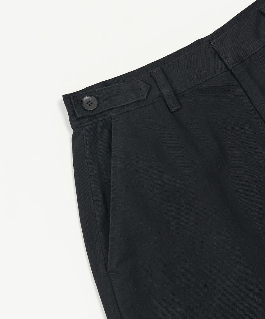 TOFFEE WOMEN W Classic Cotton Pants (Black)
