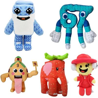 Non-Toxique Nouveau Voler Un Cerveau Pourri Demain École Peluche Chaud Jeu Périphérique Peluche Mignon Dessin Animé Non. 9 Maison Poupée en Peluche Jouet Cadeau pour Fans de Jeux Vidéo