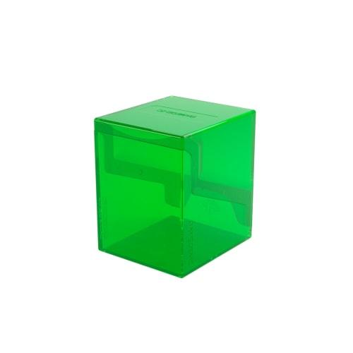 GameGenic Deck Box: Bastion XL Green (100ct) ? Durable and Sturdy TCG, OCG Card Storage ? Compatible with Pokemon Yugioh Commander and MTG Magic: The