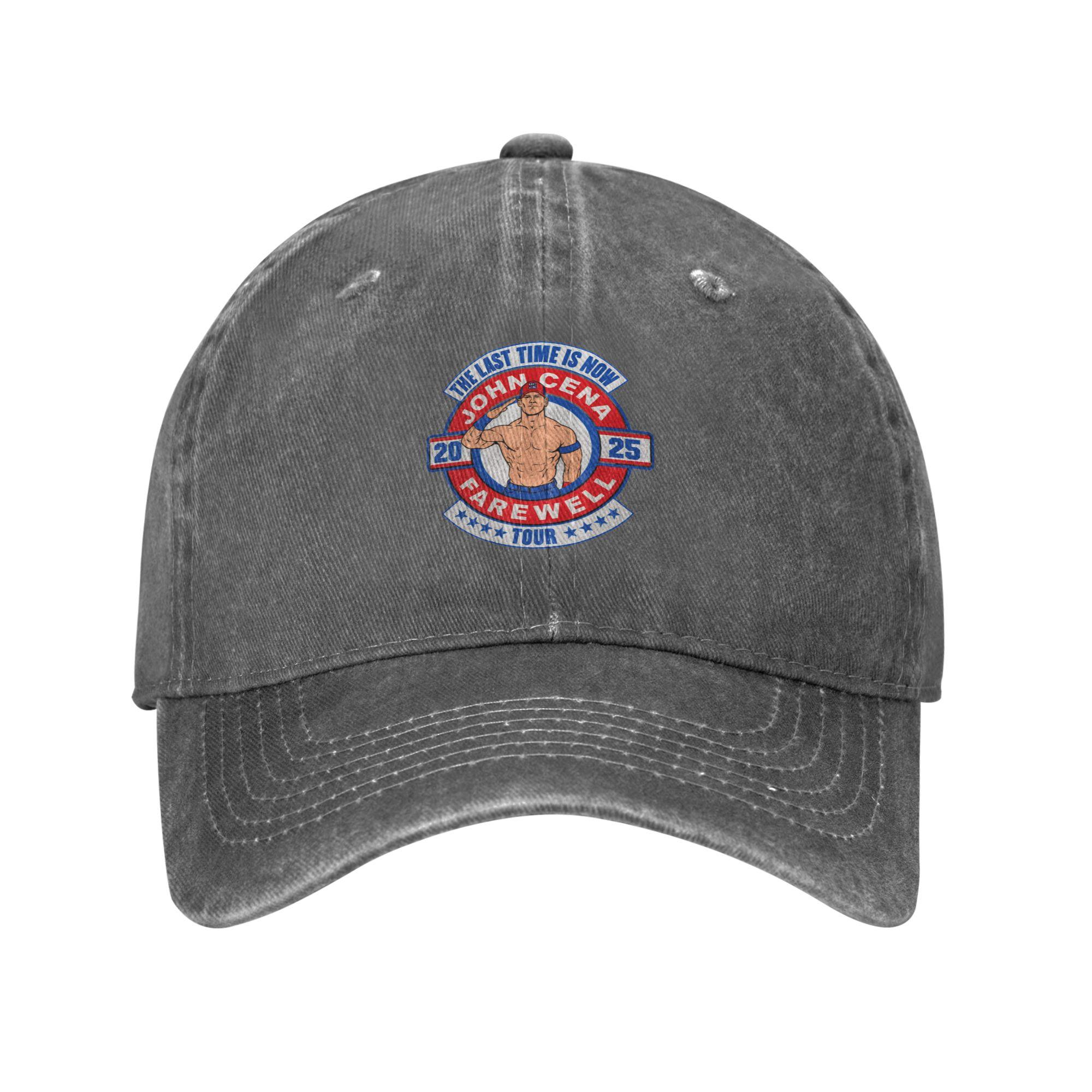 

Baseball Cap J-John Cena Summer y2k Retro Trucker Hat Female Male Custom DIY Hunting Camping Dropshipping Snapback Cap One Size серый