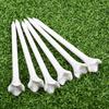 10Pcs Golf Tees High Stability Low Friction Reusable Simple Installation Long Plastic Golf Tees Training Aid