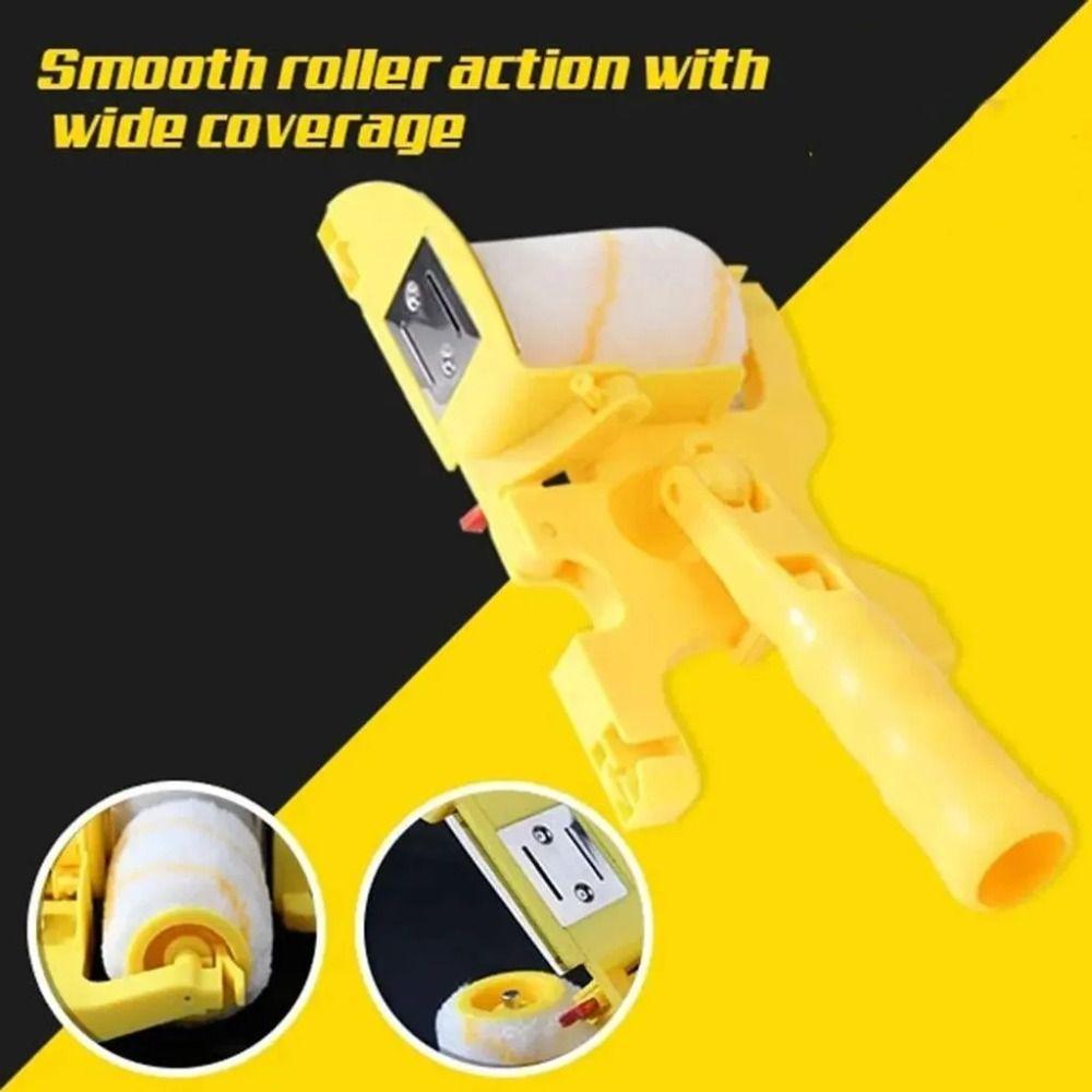 Clean-cut Edger Paint Edger Roller Brush Multifunctional Paint Edger Combo Kit  Interior Painting