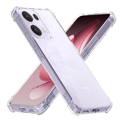 Per Oppo Reno13 F 4G 5G Reno13 FS Custodia in Silicone Morbida Custodia per Telefono Per Oppo Reno13 Pro Funda Trasparente Antiurto con Airbag