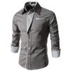 Men's Plus Size Shirt Business Long Sleeve Shirt Breathable Casual Shirt