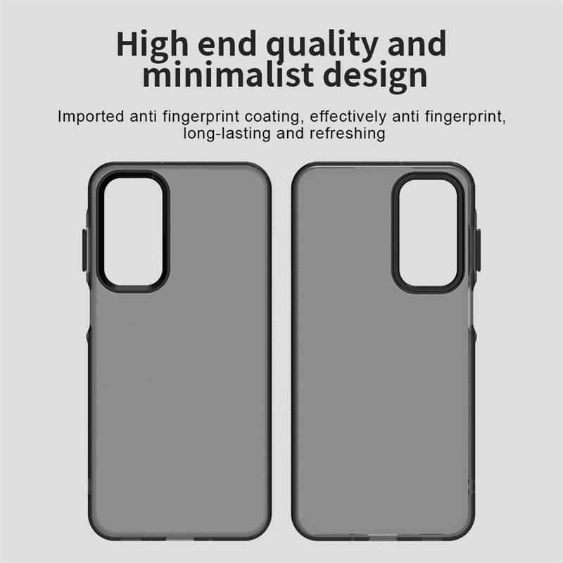 Anti-Drop Candy Color Case For Samsung Galaxy Quantum 5 Matte Transparent Case Samsung Quantum5 Cover For Samsung Quantum 5 Case
