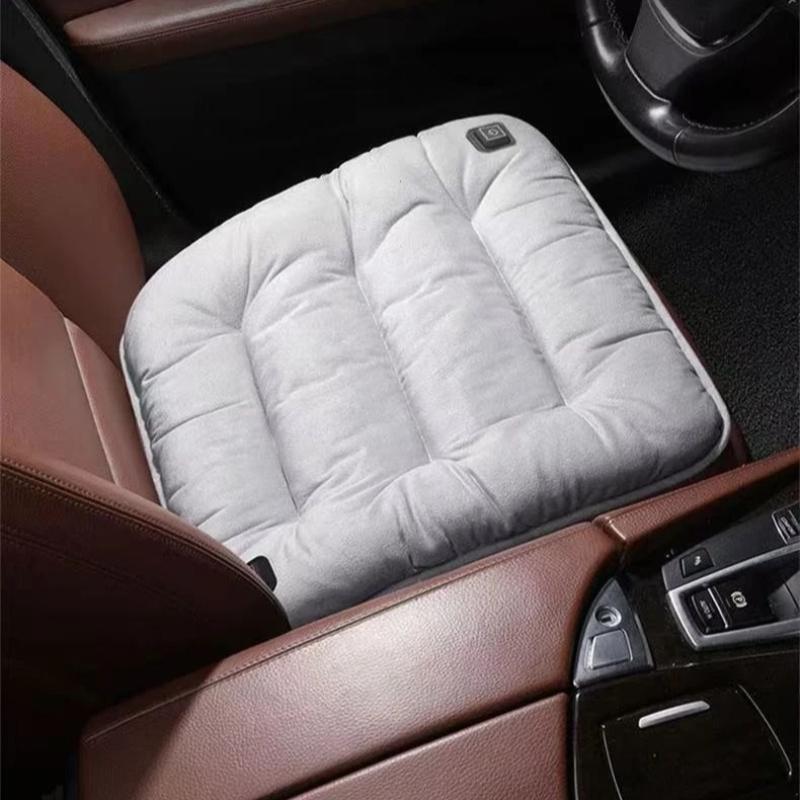 New Car Heated Seat Cushion Winter Plush Seat Cushion Quick-Heating For Car, Home, 12V USB Electric Heating Single Pad