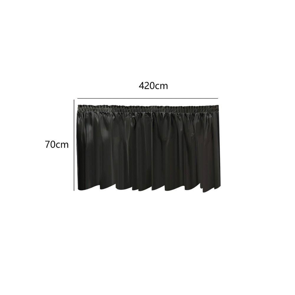 Waterproof Disposable Tablecloth Thickened Party Table Dress Colourful Table Skirt