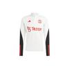 adidas Manchester United Fußballtrikots Herren Weiß Verdickt Gerader Schnitt IA7292