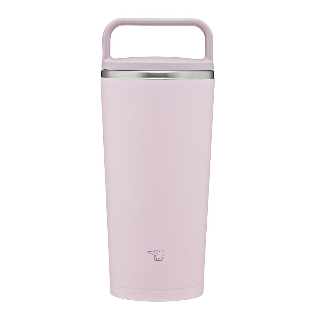Zojirushi Mahobin Carry Tumbler Water Bottle 300ml Handle Type Dishwasher Safe Seamless Only 2 Care Points Powder Pink SX-JS30-PM