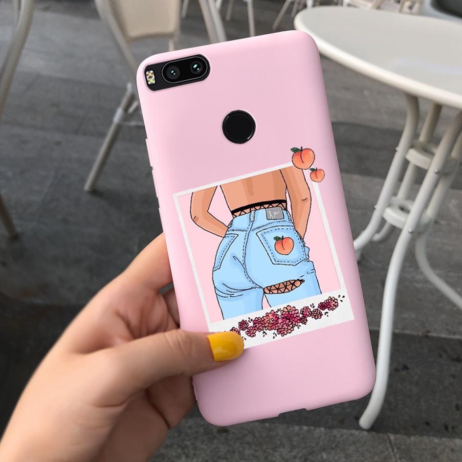 For Xiaomi Mi A1 5X Case New Butterfly Sunflower Patterns Soft Protector Bumper Cover For Xiomi Mi A1 MiA1 Mi5X Phone Cases 5.5"