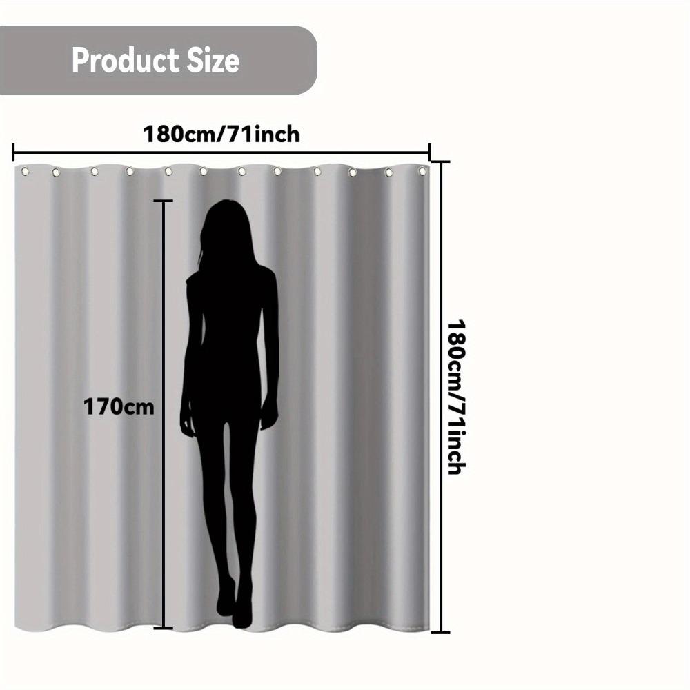 Duschdraperi: Festliga nötknäppare med snöflingor och tallkvistar för en jul-tema badrumsdekor