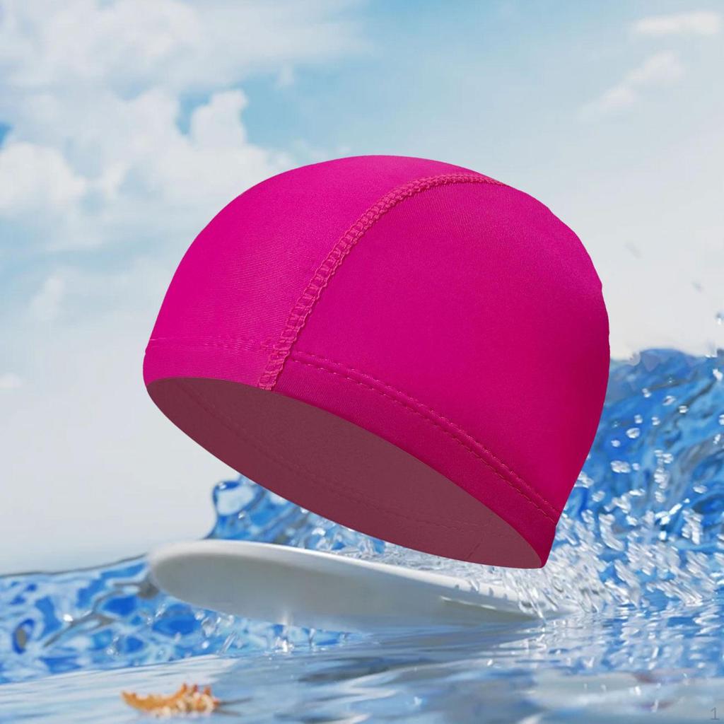 Swim Cap Breathable Hair Short Hair,Lightweight,Portable,Comfortable,Swimming Women Men for Pool