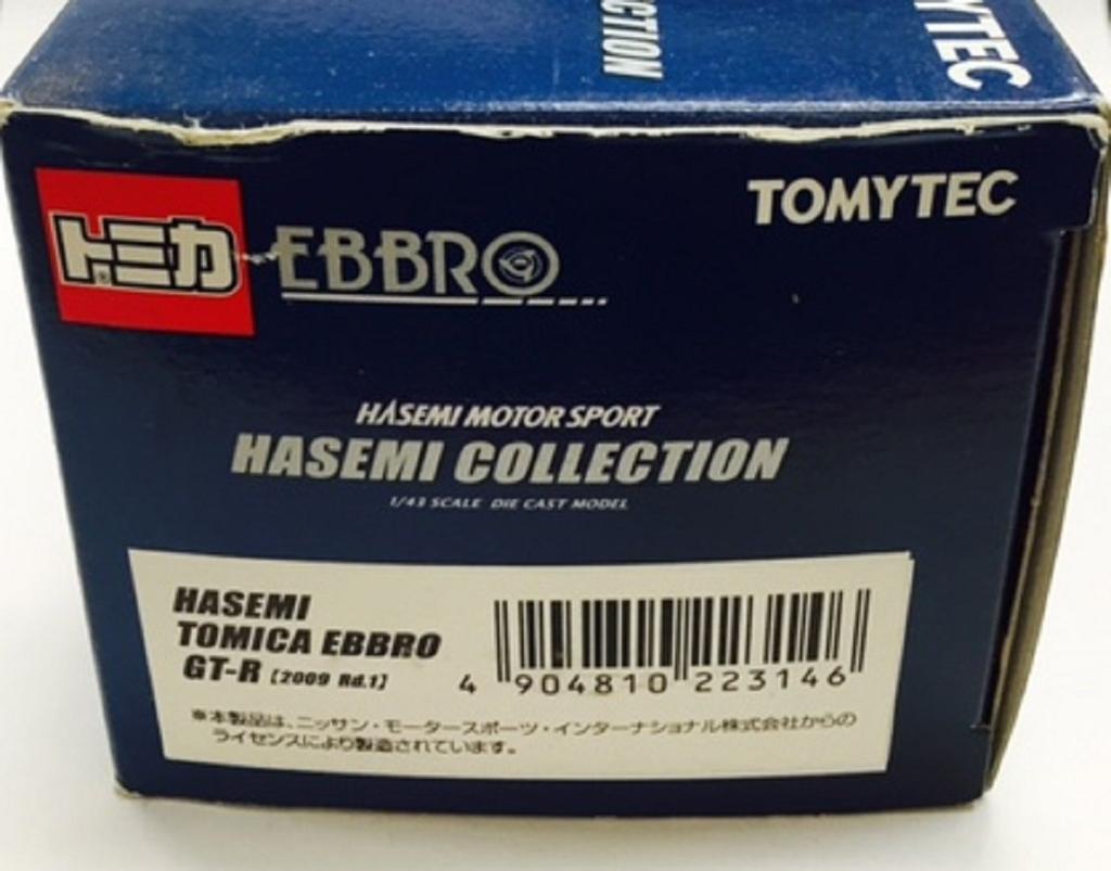 Tomica Ebro Hasemi 2009 Completed Product 1/43 GT-R #3