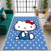 3D cute Hello Kitty cartoon rug, suitable for bedrooms, living rooms, sofas, home doormats, large size children's play mat, Q-01