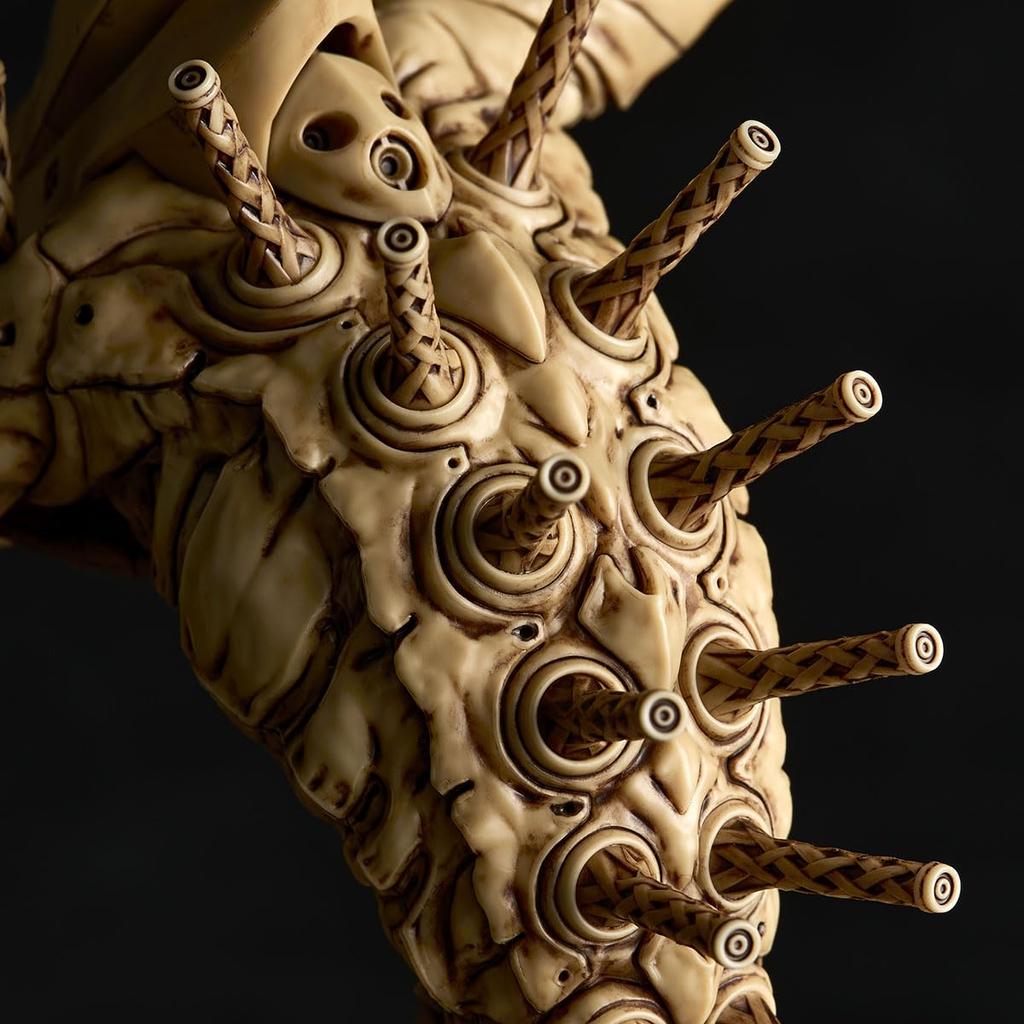 Kaiyodo Artpla ARTPLA SCULPTURE WORKS Evangelion Unit 2 Beast 2nd Form The Beast Geofront Blood Battle Beige Color Height 170mm Unpainted Plastic