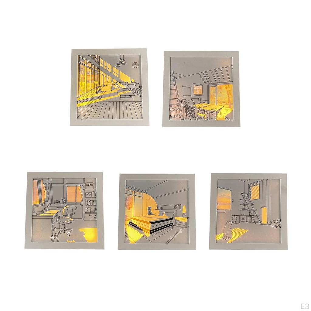 Illuminated Artwork Frame for Special Occasions