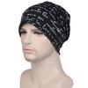 Hip Hop Letter Knit Beanie With Breathable Polyester For Adults Spring Autumn Wear