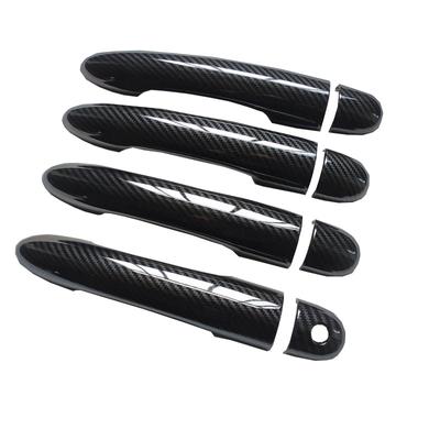 Door Handle Cover Trim Handles Covers for Renault Clio 3 Iii Mk3 Car Accessories Plastic Carbon